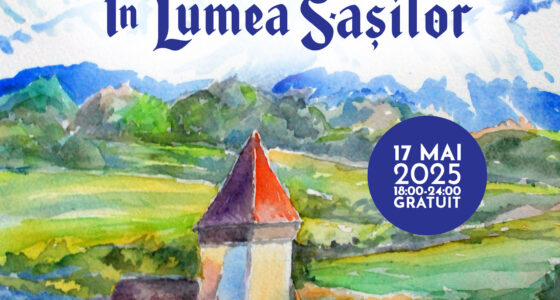 Noaptea Muzeelor 2025 la Sala Liviu Vlad – „Culoare, tradiție și istorie în lumea sașilor”