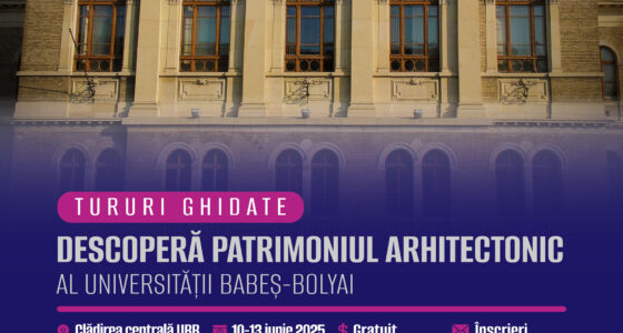 Descoperă patrimoniul arhitectonic al Universității Babeș-Bolyai (tururi ghidate)