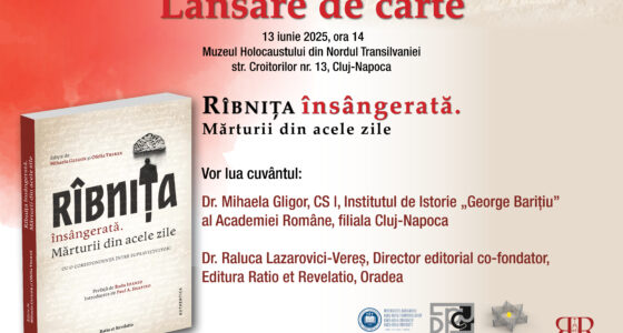 Lansare de carte: „Rîbnița însângerată”