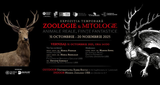Expoziția temporară „Zoologie și mitologie: animale reale, ființe fantastice”