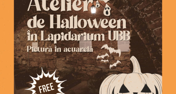 Atelier de Halloween în Lapidarium UBB