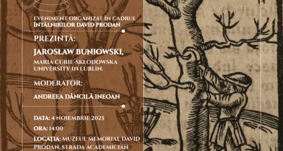 Întâlnirile David Prodan: „The history of man and the forest. Exploitation of forests in southern Poland in the 15th and 16th centuries”