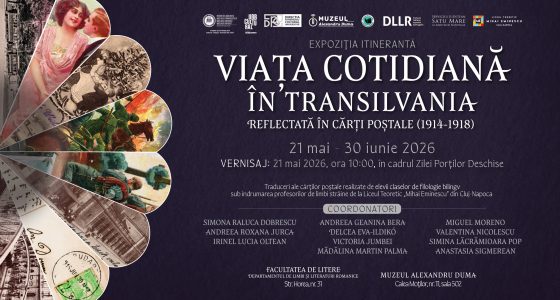 Expoziția itinerantă „Viața cotidiană în Transilvania reflectată în cărți poștale (1914-1918)”