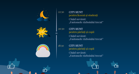CITY HUNT CU PREMII – Clujul nevăzut: „Fantomele războiului trecut”